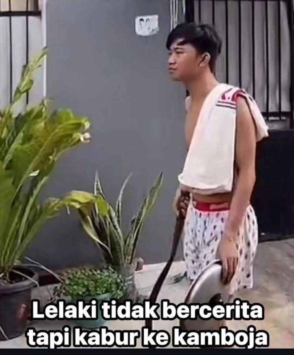 meme cowok gak bercerita (instagram.com/lesmantaxd)