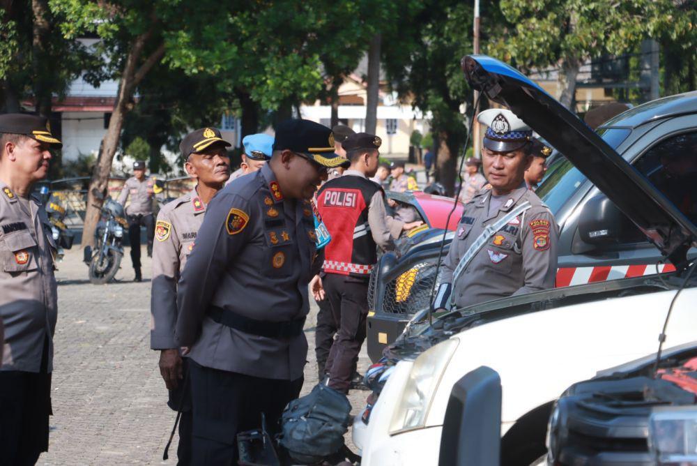 Polisi Jaga Ketat Pelabuhan Bakauheni Jelang Pelantikan Prabowo-Gibran