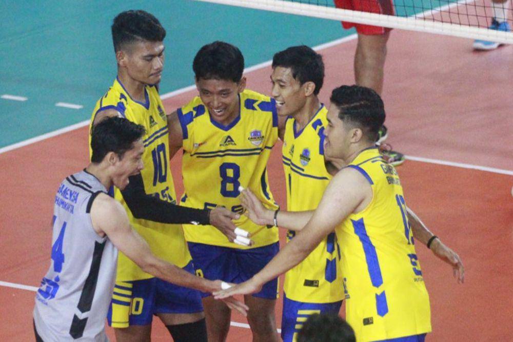Tim Ganeksa Bhumikarta di Livoli Divisi 1 2024 (instagram.com/indonesian_volleyball)