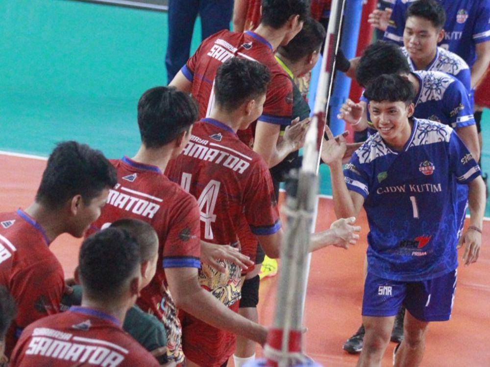 Surabaya Samator vs CJDW Kutim di Livoli Divisi 1 2024 (instagram.com/indonesian_volleyball)