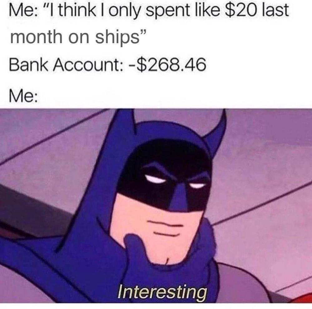 meme saldo rekening (reddit.com/DrunkInOrbit)