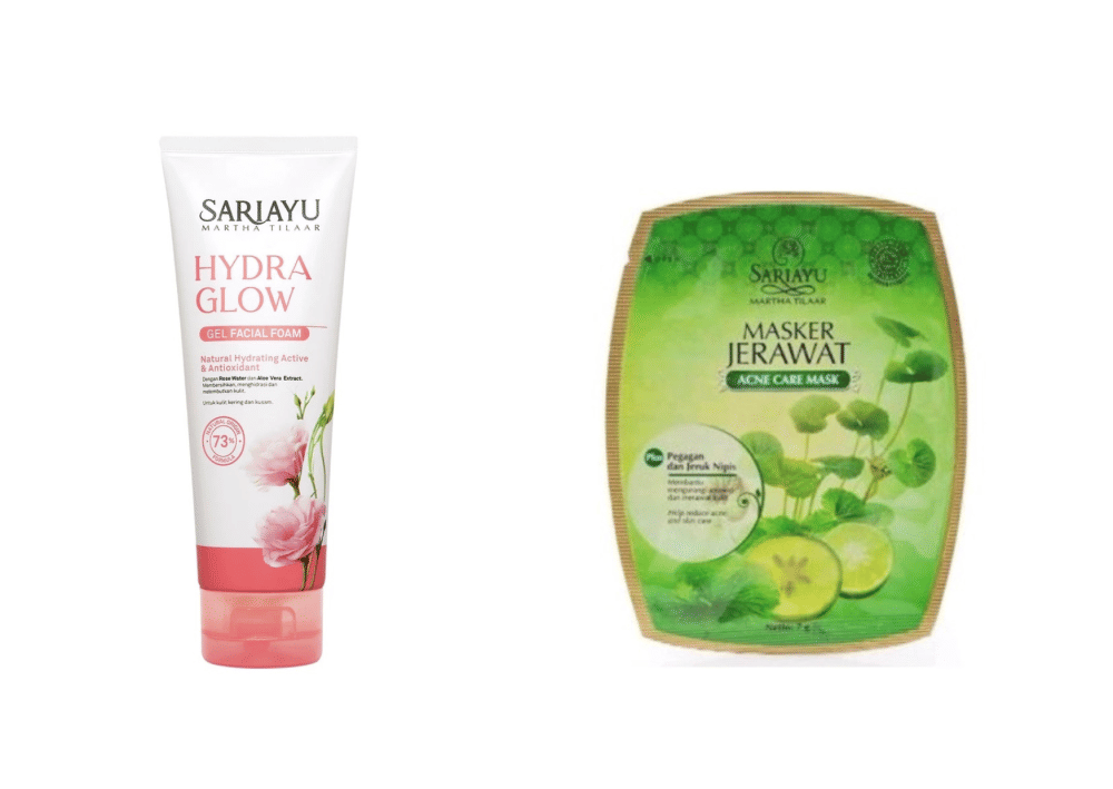 kolase produk Sariayu (Shopee/Sariayu Martha Tilaar Official Shop)