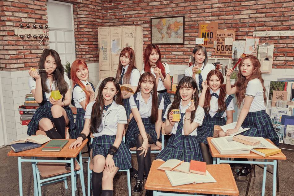 PRISTIN (dok. Pledis Entertainment)