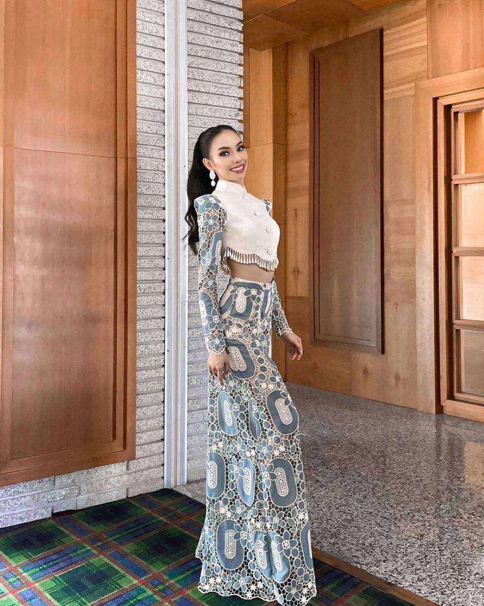 Potret Kompilasi Olivia Stevanie di Miss Aura International 2024 (Instagram.com/oliviajstevanie)