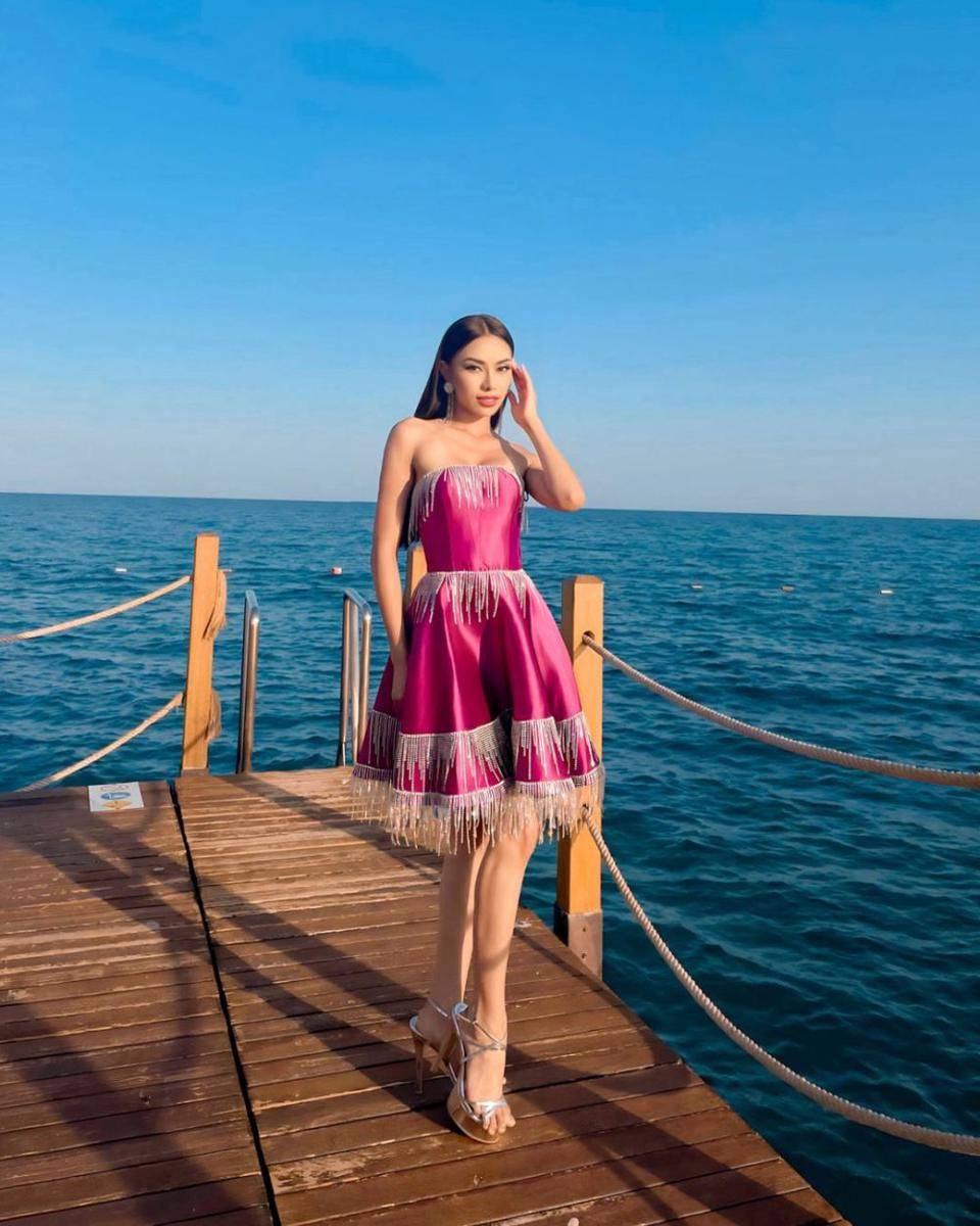 Potret Kompilasi Olivia Stevanie di Miss Aura International 2024 (Instagram.com/oliviajstevanie)