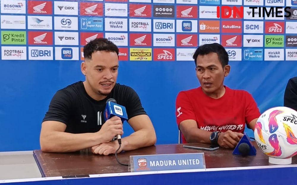 Lulinha mengaku Madura United kini harus mengalihkan fokus ke pertandingan selanjutnya. (IDN Times/Erik Alfian)