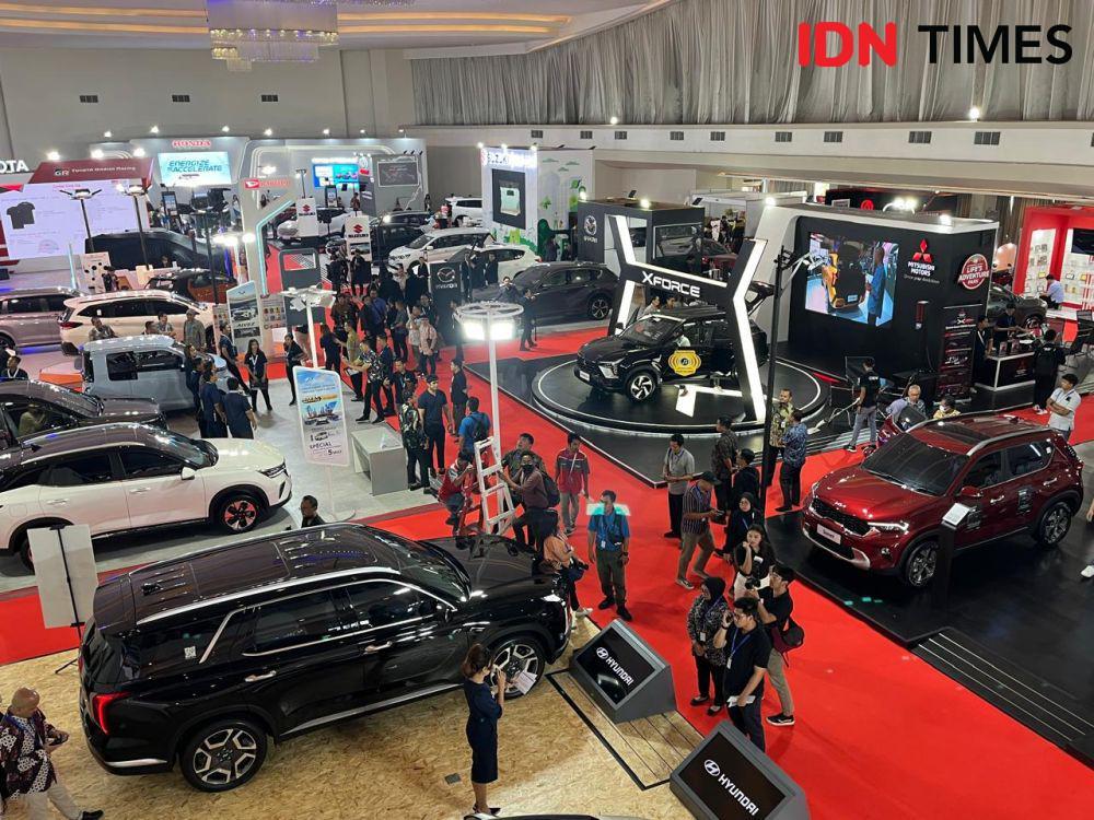 Ilustrasi pameran otomotif GIIAS Semarang 2023. (IDN Times/Anggun Puspitoningrum)