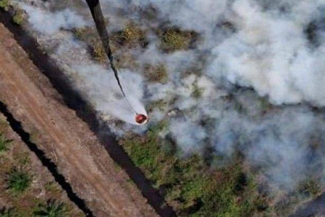 Karhutla di OKI Meluas ke 5 Wilayah, Muba-Muara Enim Masih Berasap