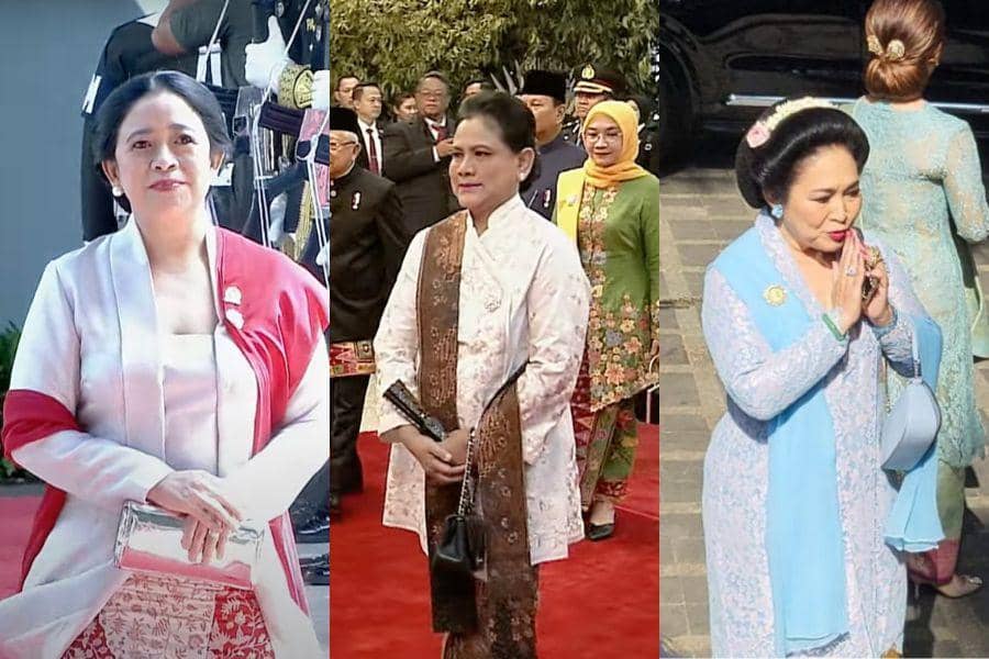 15 Gaya Tokoh Publik di Pelantikan Presiden dan Wakil Presiden RI 2024