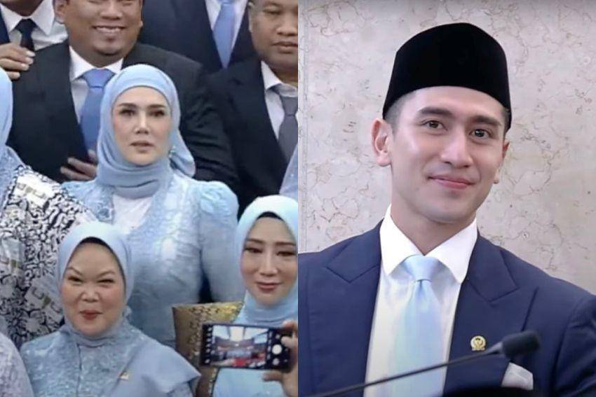 potret artis di pelantikan presiden (youtube.com/idntimes)