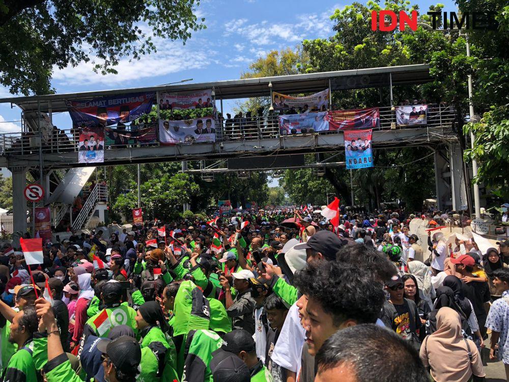 50 Ribu Ojol Ikut Meriahkan Pelantikan Prabowo-Gibran