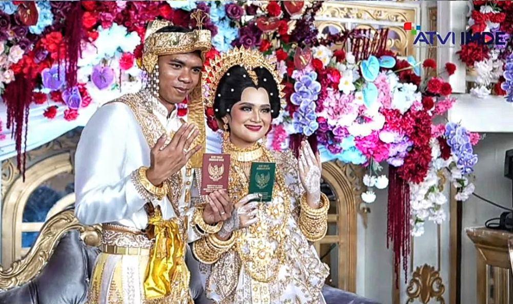 7 Dekorasi Akad Nikah Nia LIDA, Paduan Adat dan Modern
