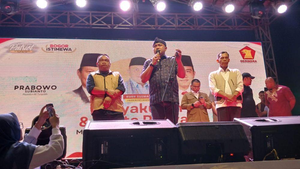 Ribuan Warga Bogor Doakan Prabowo Subianto Sukses Pimpin Indonesia