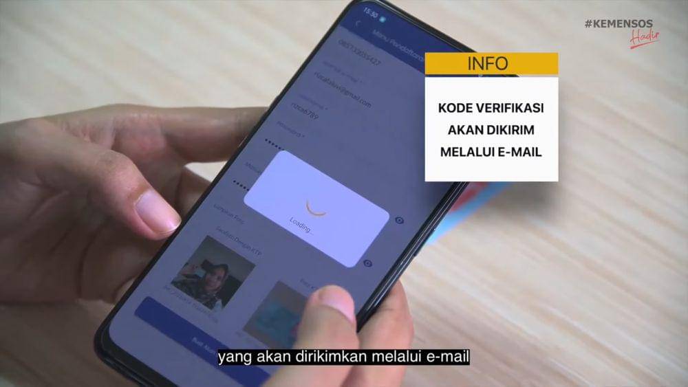 ilustrasi pengusulan Cek Bansos (YouTube.com/Pusdatin Kesos)