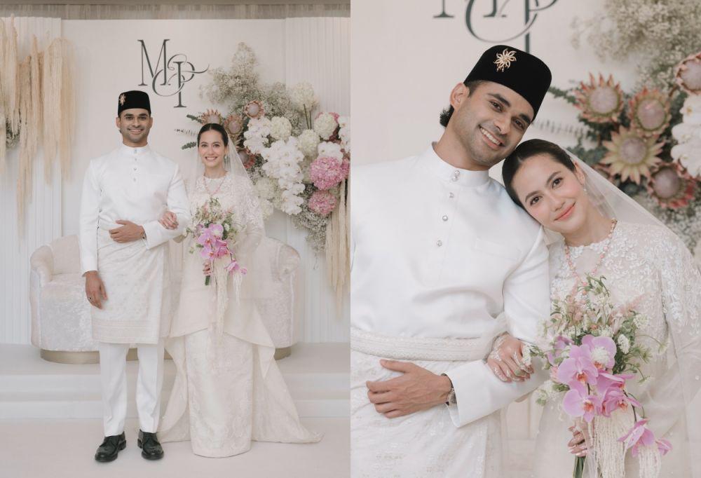 7 Gaya Pevita Pearce di Pernikahannya, Anggun Pakai Baju Melayu