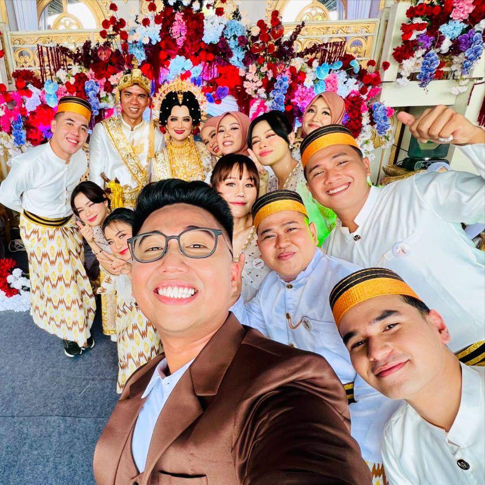 Bridesmaid dan groomsmen Nia Lida(Instagram.com/rinaldi_ni)