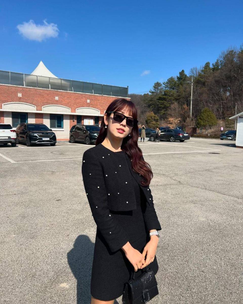 Park Shin Hye di balik layar drama The Judge From Hell (instagram.com/ssinz7)