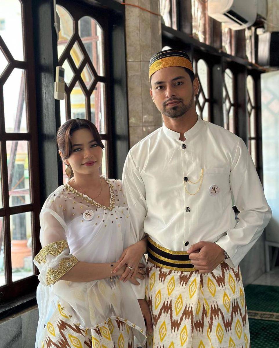 Bridesmaid dan groomsmen Nia Lida (Instagram.com/lida_rara06)