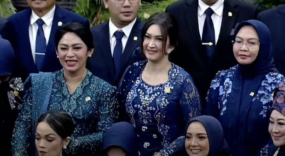 potret artis di pelantikan presiden (youtube.com/mprgoid)