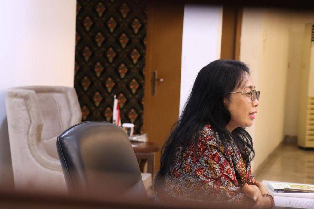 Menteri Pemberdayaan Perempuan dan Perlindungan Anak Indonesia pada Kabinet Indonesia MajuU 2019-2024 I Gusti Ayu Bintang Darmawati (Dok. Humas KemenPPPA)