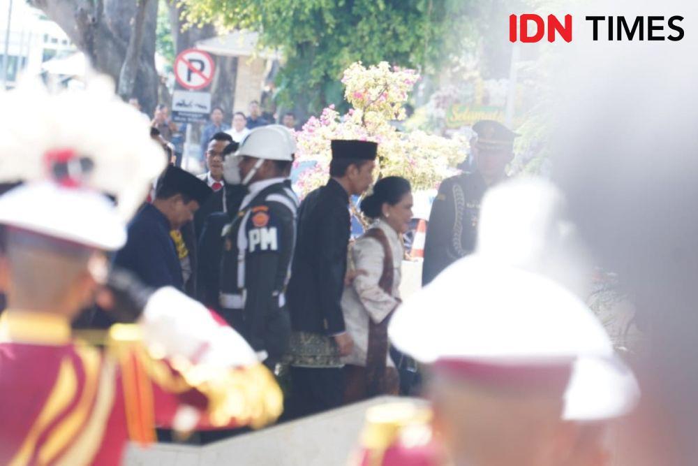 Jokowi Tiba di Gedung MPR Saksikan Pelantikan Prabowo-Gibran