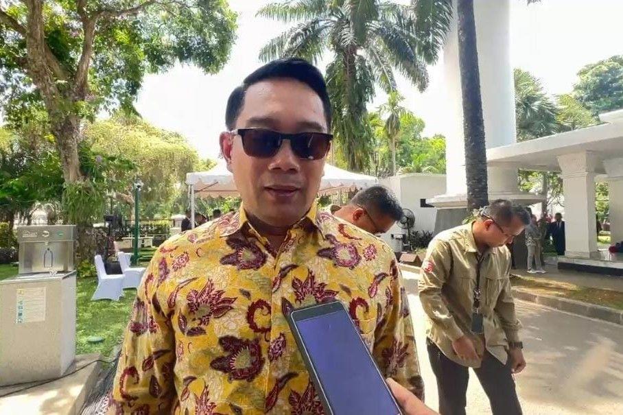 Ridwan Kamil Ikut Hadiri Acara Pisah Sambut Prabowo-Jokowi di Istana
