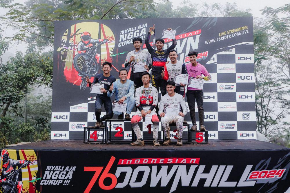 76 Indonesia Downhill 2024: Rendy Varera Rajai Seri Kudus