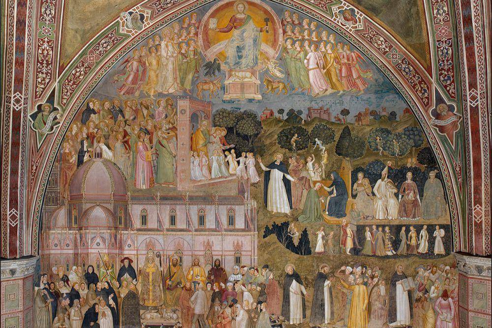 alegori Gereja Militan (commons.wikimedia.org/Andrea di Bonaiuto)