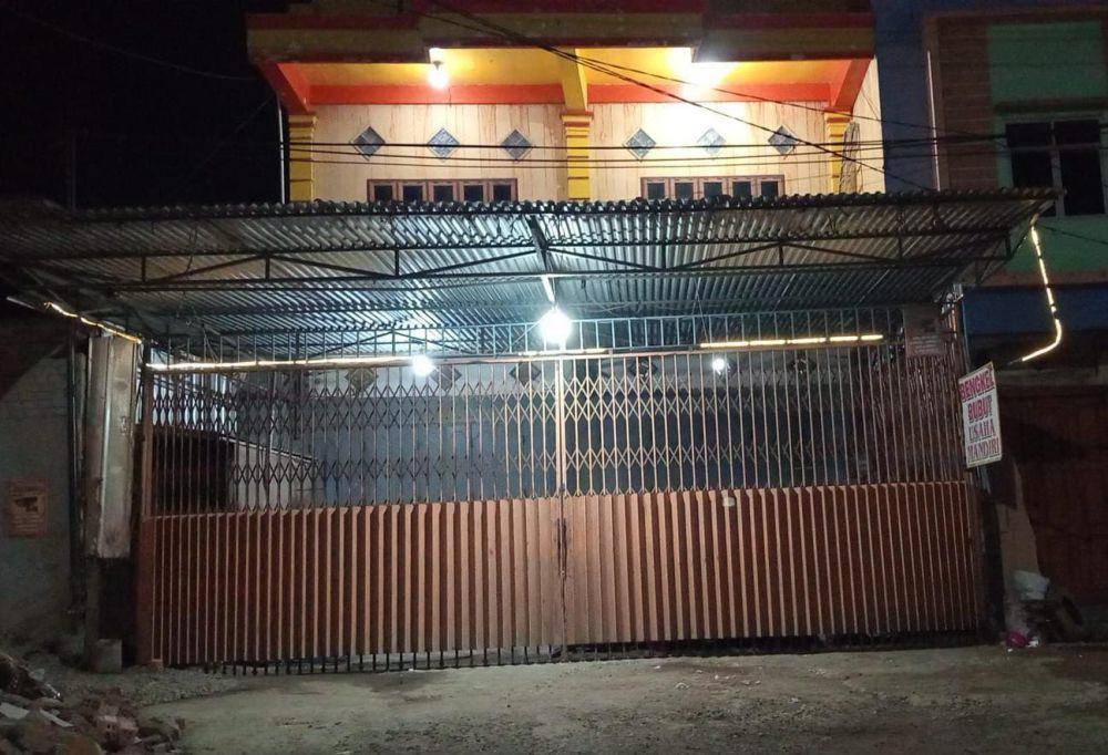 Ruko di Jalintim Palembang-Betung dibobol pencuri. (IDN Times/istimewa)