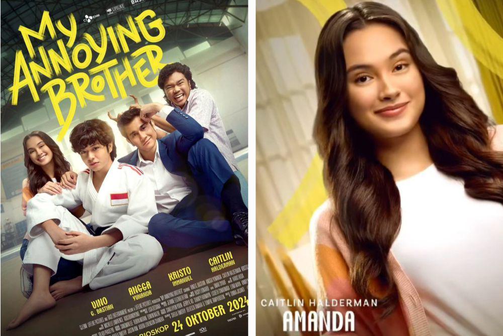 4 Film Dibintangi Caitlin Halderman di 2024, Ada My Annoying Brother