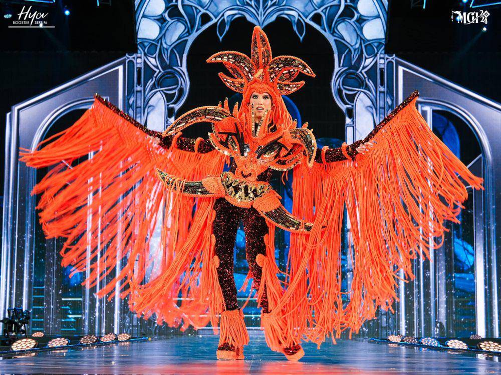 Kostum Nasional Finalis dari Amerika di Miss Grand International 2024 (Facebook.com/Miss Grand International)
