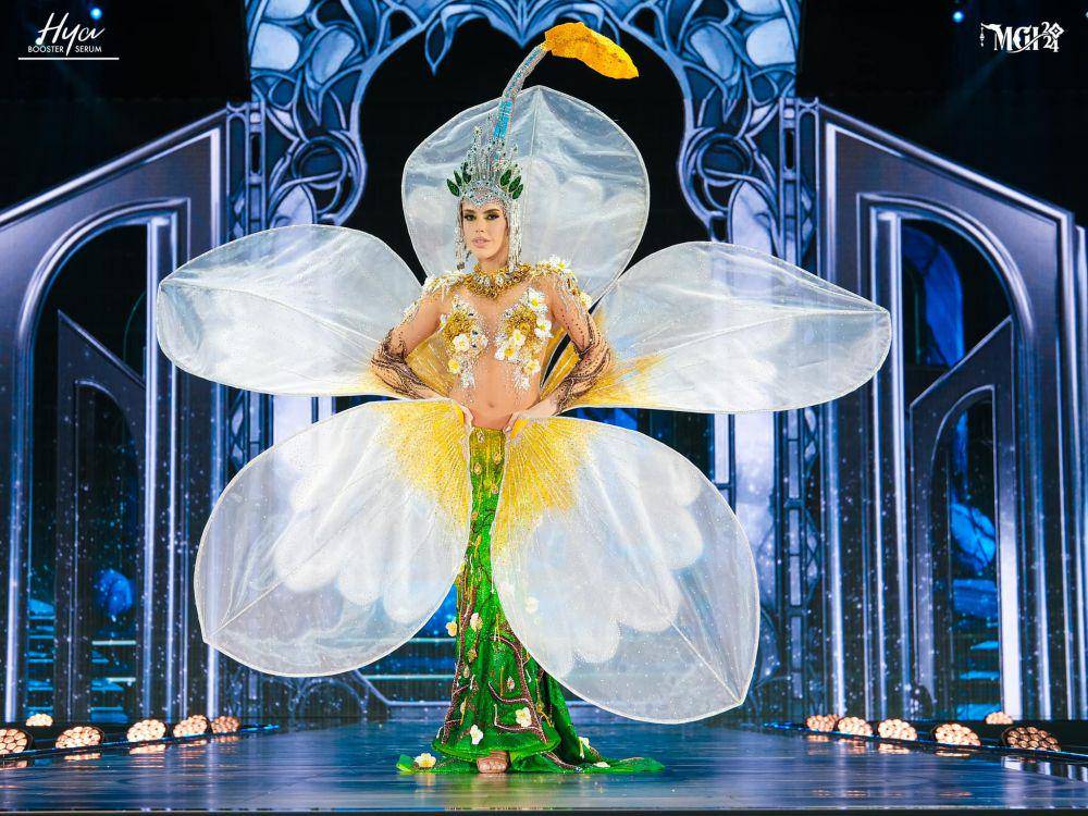 Kostum Nasional Finalis dari Amerika di Miss Grand International 2024 (Facebook.com/Miss Grand International)