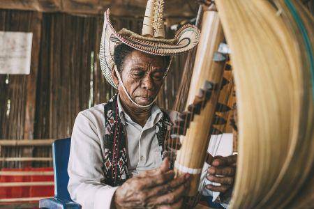 ilustrasi alat musik sasando asal Rote, Nusa Tenggara Timur (NTT) (indonesia.go.id)