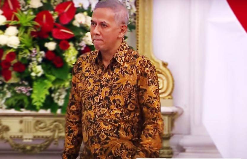 Anggito Abimayu dalam Pengumuman Menteri Negara dalam Pemerintahan Periode 2024-2029. (Doc: Tangkapan layar YouTube Sekretariat Presiden)