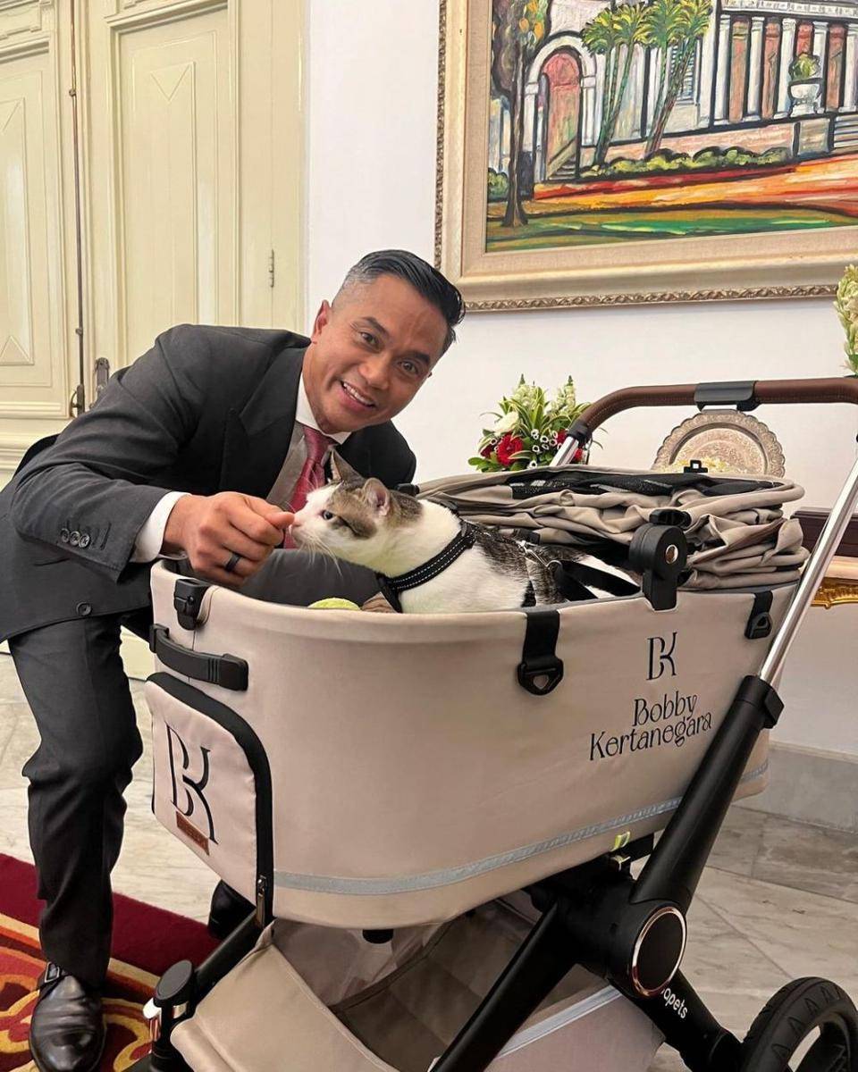 Bobby Kertanegara di Istana Negara (Instagram.com/anindyabakrie)