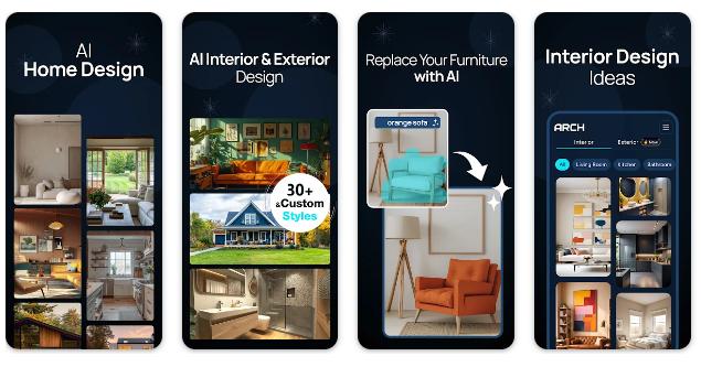 tampilan aplikasi Arch (dok. Google Play Store/Arch)