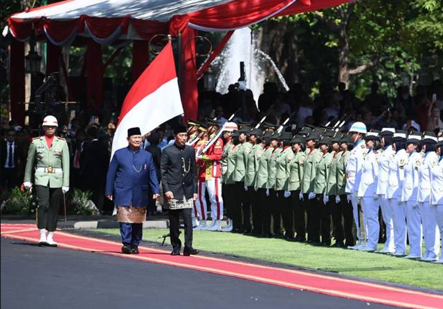 Potret Presiden Prabowo Subianto dan Mantan Presiden Jokowi (instagram.com/jokowi)