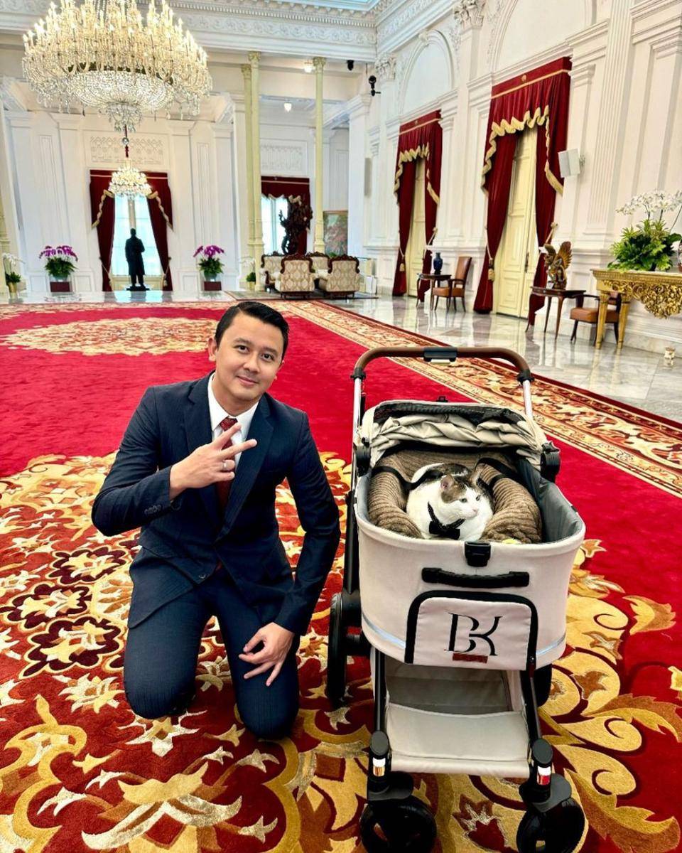 Bobby Kertanegara di Istana Negara (Instagram.com/dhaniwirianata)