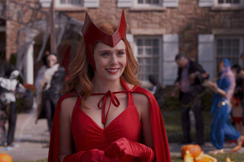 Elizabeth Olsen dalam serial WandaVision. (dok. Marvel Studios/WandaVision)