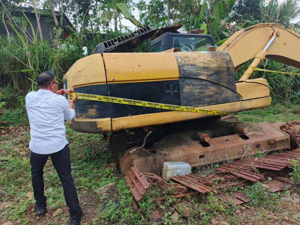 Polisi Sita Excavator Kasus Korupsi Sewa Alat Berat Dinas PUPR NTB