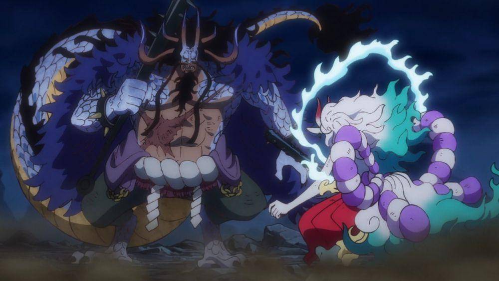 Wano Arc mengenalkan banyak pengguna Buah Iblis Mythical Zoan dengan tema makhluk mitologi. (dok. Pierrot/One Piece)