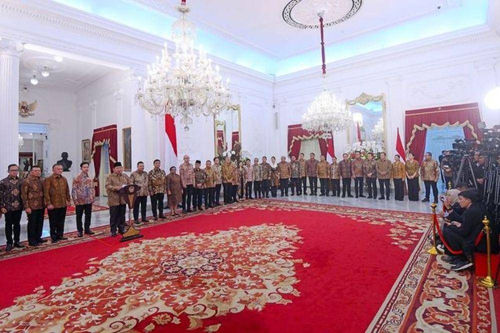 Menteri lama yang masuk kabinet prabowo gibran