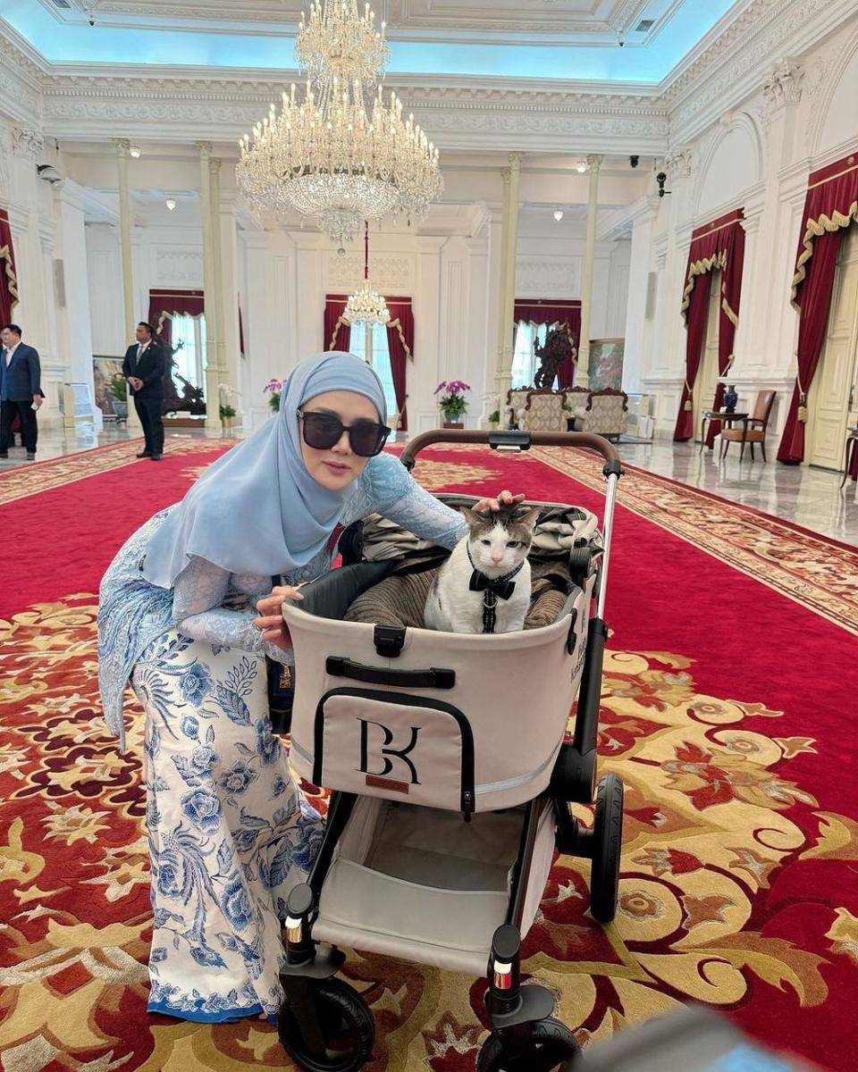 Bobby Kertanegara di Istana Negara (Instagram.com/mulanjameela1)