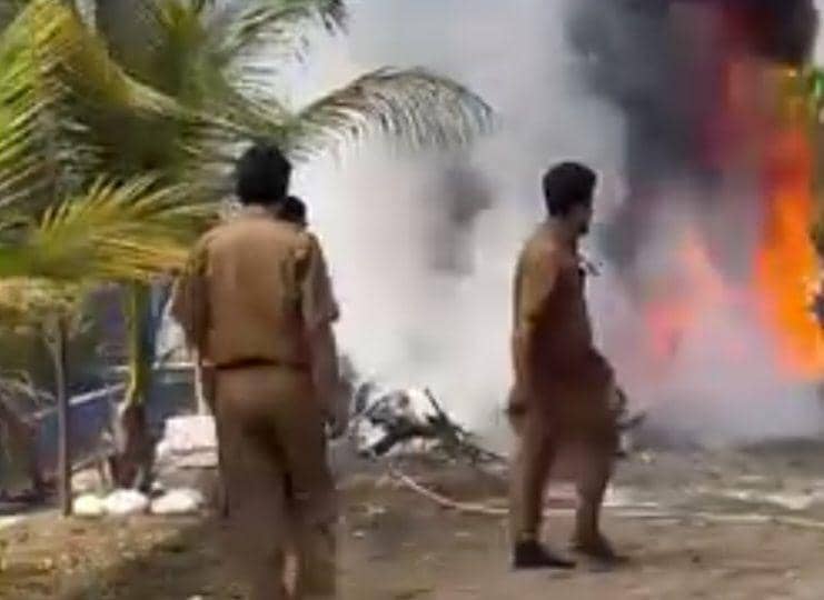 Detik-detik enam motor milik mahasiswa magang terbakar, Senin (21/10/2024) / Istimewa