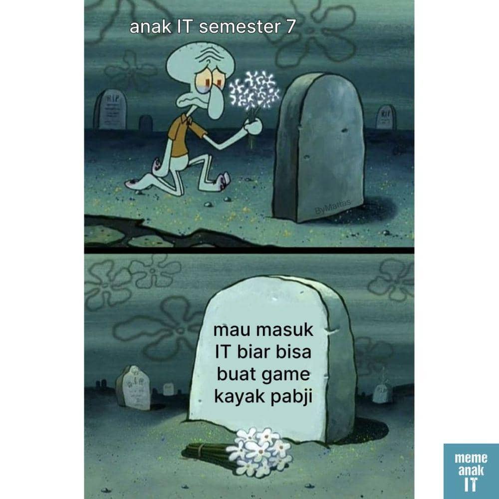 Meme kehilangan (instagram.com/memeanakit)