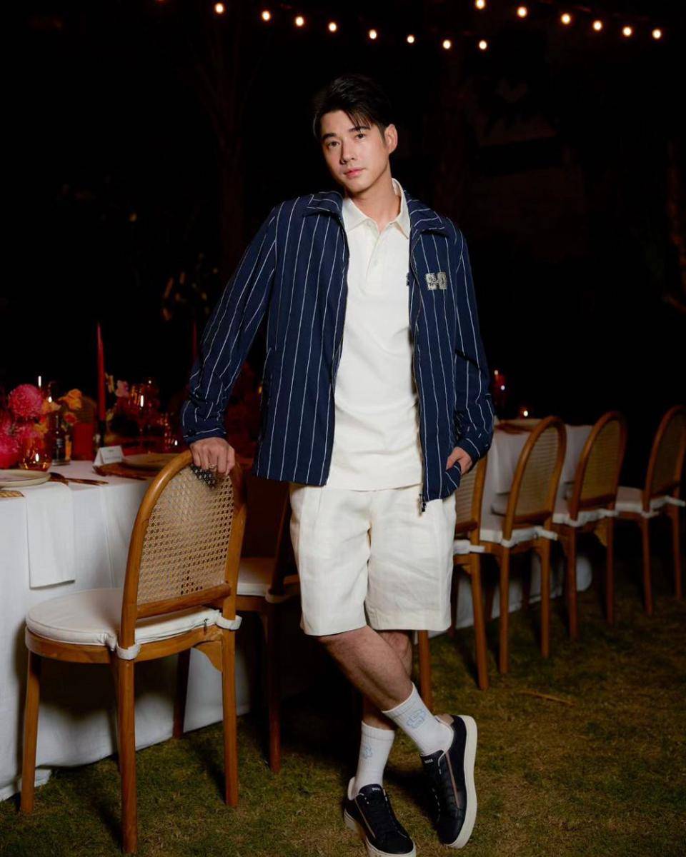 outfit dengan celana pendek ala Mario Maurer (instagram.com/mario_mm38)