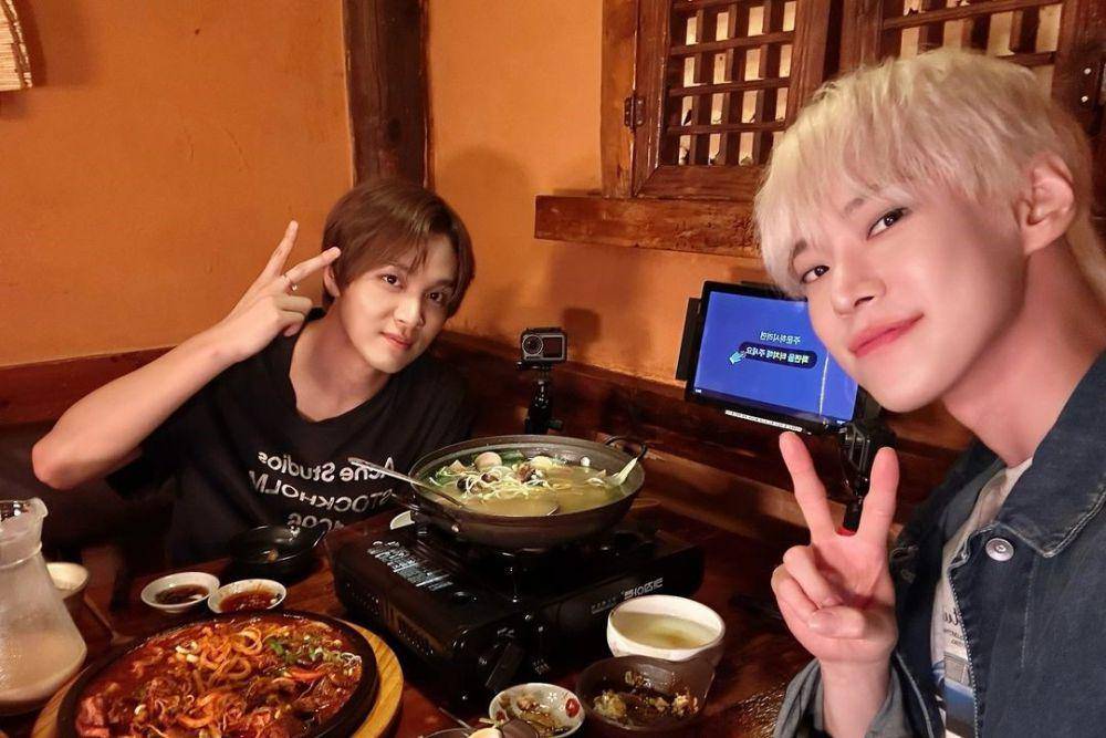 Haechan dan Doyoung NCT 127 syuting konten YouTube Muk2U (Instagram.com/nct)