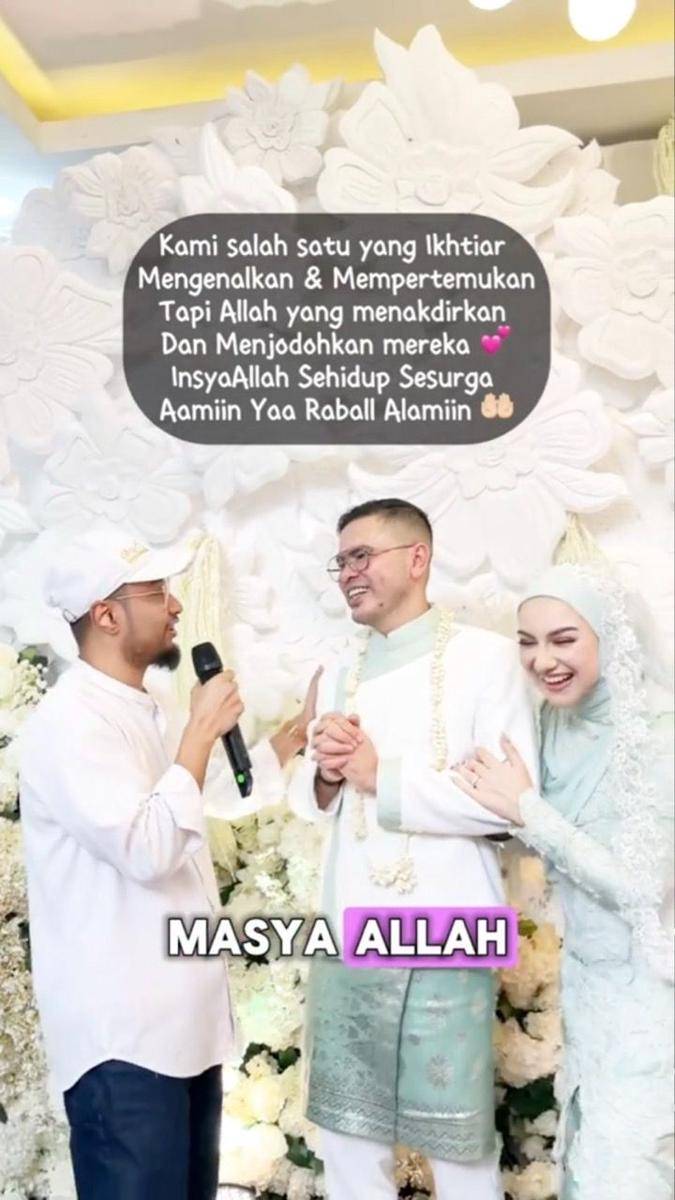 pernikahan Irish Bella dan Haldy Sabri (tiktok.com/erlyanieownerberl)