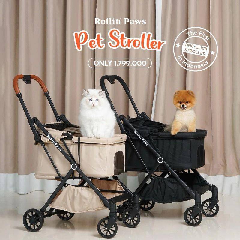 rekomendasi stroller kucing (shopee.co.id/Pawlovin)
