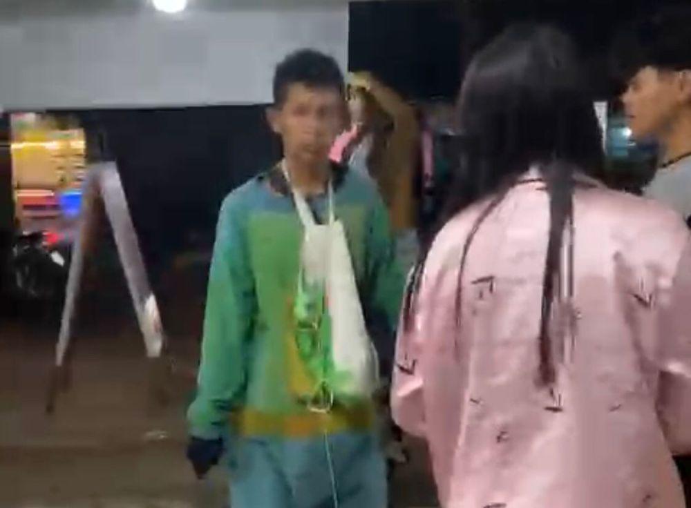 Kesal tidak Diberi Uang, Badut di Padang Ancam Pemilik Toko
